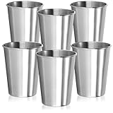 gobelet avec paille adulte FACILE D'ENTRETIEN ET HYGIÉNIQUE : Les gobelets en métal robustes et faciles d'entretien au design intemporel peuvent également être utilisés comme porte-ustensiles pour stylos ou cosmétiques et comme gobelets pour brosses à dents !