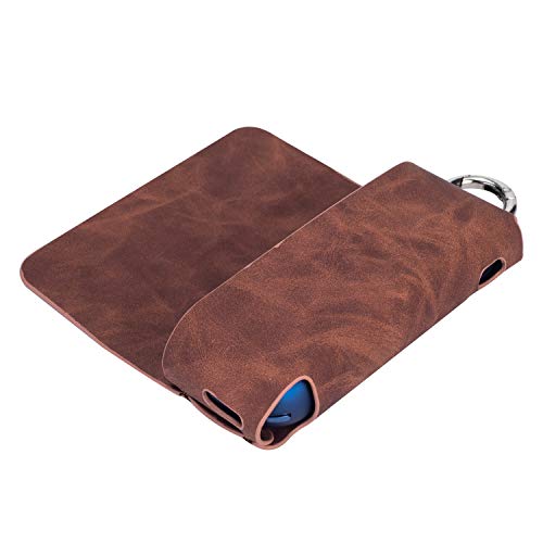 Leather-Case-for-E-Cigarette-Protective-Case-30-Electronic-Cigarette-Pouch-Bag-30-Storage-Carrying-Cover-E-Cigarette-Case-Brown
