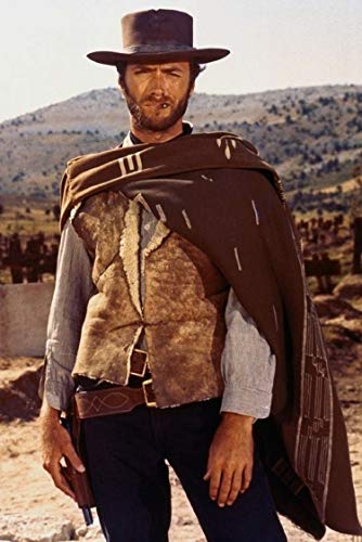 Western Clint Eastwood 24x36 inch rolled psoter