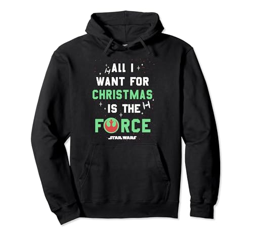 Star Wars All I Want For Christmas Hoodie - Sweat à Capuche de Noël Noir