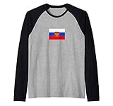bandiera russia flag poccna bandiera russa uomo donna maglia con maniche raglan