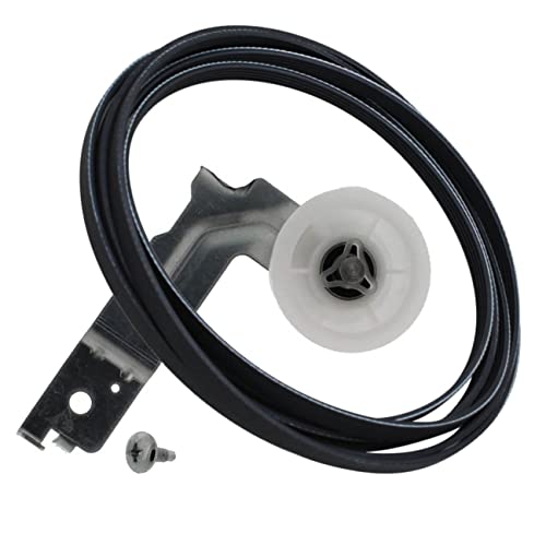 EXP645 Dryer Belt & Idler Pulley Replaces 6602-001655, DC93-00634A, DC96-00882C, PS4133825, AP4373659, LB1655, 5PH2337, AP4213616, PS4216837