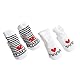 Losuesme Baby Socken 0-6 Monate Baumwolle Junge Mädchen Baumwollsocken Neugeborenen Unisex 2 Paar Kleinkind Personalisierte Geschenk Zur Geburt Mädchen