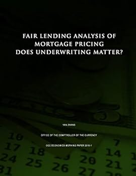 Paperback Fair Lending Analysis of Mortgage Pricing: Does Underwriting Matter? Book