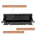 Hooke Road JKU Rear Trunk Upper Locking Storage Box Security Organizer for 2007-2018 Jeep Wrangler JK Unlimited 4-Door Hardtop, Interior Rooftop Cargo Carrier