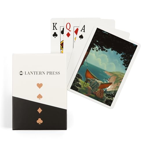 Lantern Press Naipes Póker 52 Cartas Serie Costera