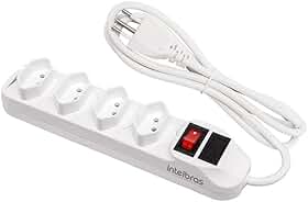 Filtro de Linha com 4 tomadas EPE 1004 Branco Intelbras
