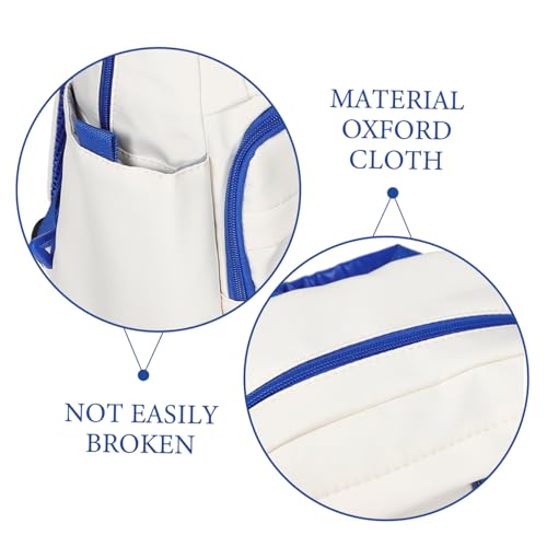 Chic Casual Backpack for College Work Travel Large Capacity Daypack with Ergonomic Comfort Stylish Durable Cycling Backpack for Hiking and Running Blue3