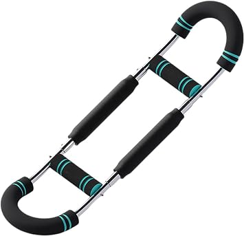 Twister Arm Trainer, Portable Power Twister Bar Home Workout Equipment, Muscular Strength Enhancer Expander, Triceps Chest Enhanced Exercise Strengthener