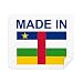 Made in African Republic Country Love Cleaning Cloth Screen Cleaner 2pcs Suede Fabric