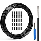 Shift Cable Housing,4mm X 50ft Lined Bicycle Bike Derailleur/Shift Cable Housing Cycling Shifter Hose Wires...