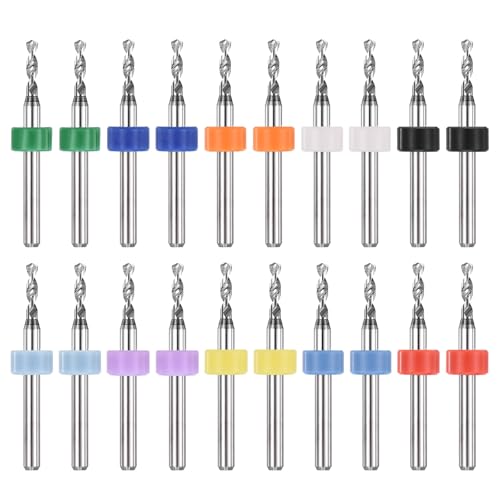 Outil de perçage CNC pour circuit imprimé avec 20 mini forets carbure de 2,15 mm