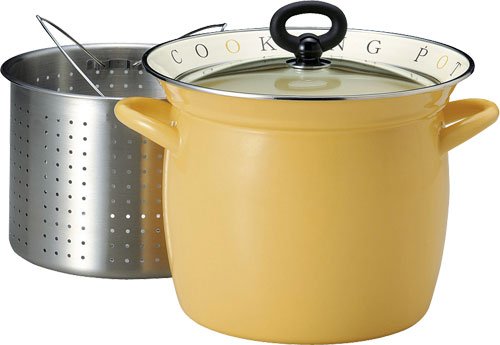 Amazon｜EJIRY ベイシック・ファイブ パスタポット21cm 中子付・6.6L