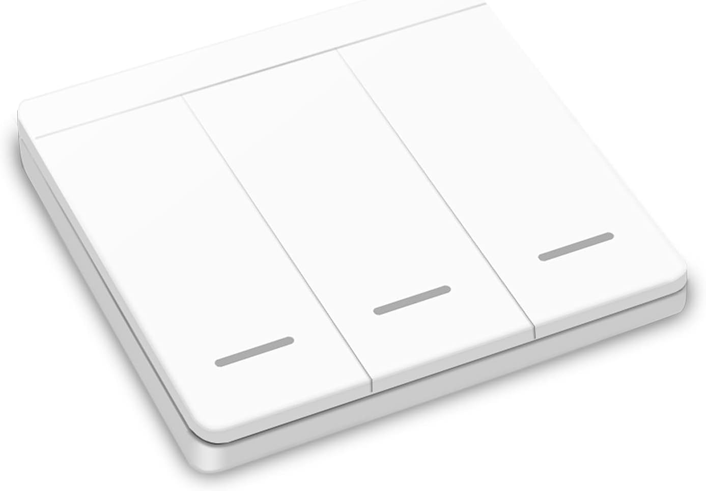 DieseRC Wireless Light Switch, 86 Wall Panel RF Safety Switch, No Wiring Easy Install
