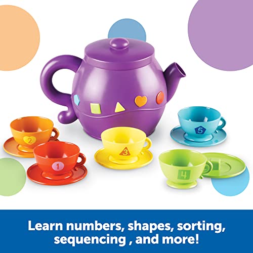Service à thé avec formes Learning Resources pour occuper intelligemment sans écran - 2