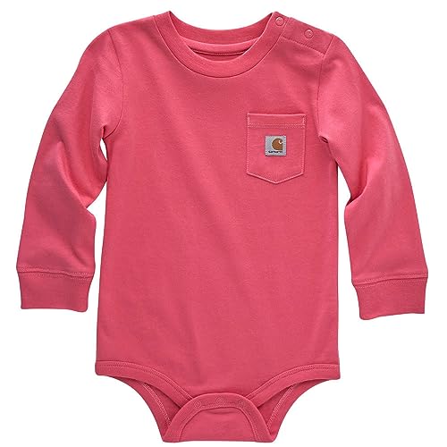 Image of Carhartt Kid's CA5002 Long-Sleeve Pocket Bodysuit