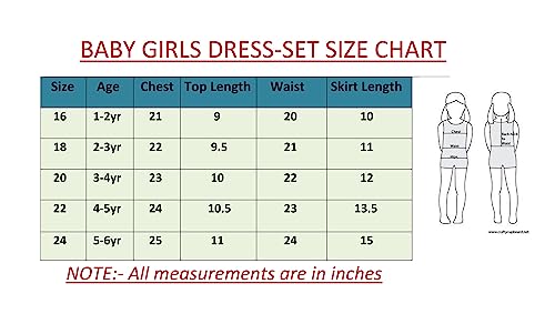 Image of ANNECA baby girl's designer rayon cotton modern crop top and naylon soft net knee lenth skirt clothing set