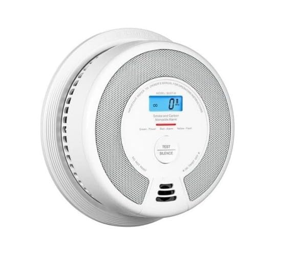 X-Sense Detector de Humo y CO SC07-W, Red inalámbrica, Detector de Humo y monóxido de Carbono