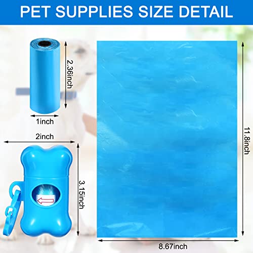 3000 Count Dog Poop Bags Pet Waste Bags for Poop with 3 Dog Poop Bag Dispenser Doggie Poop Bags for Home Outdoor Puppy Walking and Travel, 12 x 8.6 Inch (Blue) 3000 Count Dog Poop Bags Pet Waste Bags for Poop with 3 Dog Poop Bag Dispenser Doggie Poop Bags for Home Outdoor Puppy Walking and Travel, 12 x 8.6 Inch (Blue)