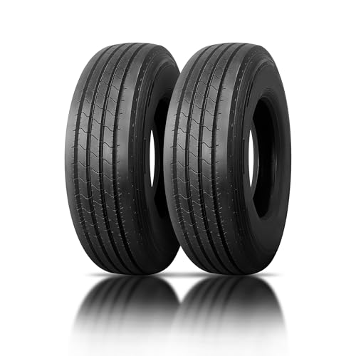 Set of 2 (Two) Travelstar Eco-Mile AP Steer All Position 215/75R17.5 18PR J 135/133L Tires- 215/75R17.5 Commercial Truck Tire-5-Year Warranty | Eco-Friendly- (Tire Only)