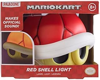 Paladone Super Mario Red Shell Light with Sound | Gaming Home Décor | Officially Licensed Nintendo Merchandise