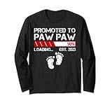 Photo Gallery promoted to paw paw est 2023 for men - funny new papa maglia a manica Photo Gallery promoted to paw paw est 2023 for men - funny new papa maglia a manica