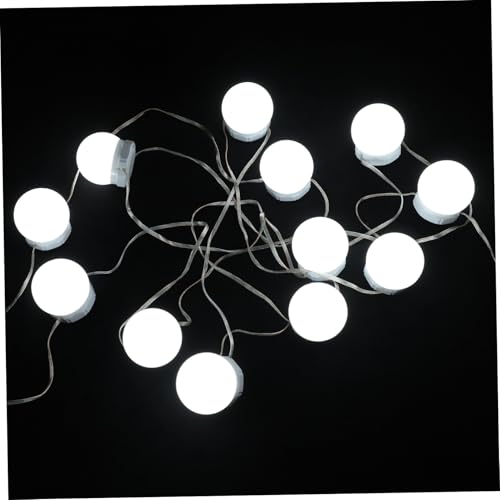 HONITANO Luces Led Para Espejo De Tocador Bombillas De Relleno De Alambre Giratorio Luz De Maquillaje Regulable Para Tocador Luces De Espejo Para Maquillaje