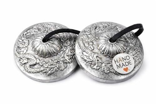 Premium Bronze Tingsha Cymbals Bells - Easy To Play -