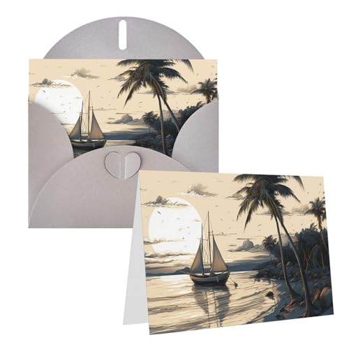 LHDGBWC Thinking of You J[h t 󔒂̃O[eBOJ[h 4x6 m[gJ[h Happy BirthdayJ[h @̃O[eBOJ[h p TL[J[h V̖ ނ {[g xr[V[J