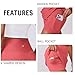 PINSPARK Women Tennis Skirts with Pockets Tummy Control Active Skorts A Line Workout Golf Skirts V-Waisted, Gloss Pink Large
