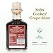 Giusti Saba Mosto Cotto d'Uva– Premium Italian Saba Cooked Grape Must Made in Modena, Italy, Gourmet Sweet & Fruity Condiment for Cheese, Salads, or Marinades - 8.45 fl oz (250 ml) - Pack of 1