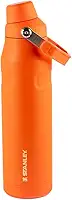 Stanley - Garrafa de Água Aerolight com Tampa Fast Flow, Garrafa Térmica a Vácuo para Bebidas Frias, Aço Inoxidável Leve, 1,06L, Tigerlily
