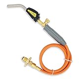 Welding Torch Fueled By 20 lb Propane With Type 1 Valve, OPD Valve