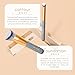 Carlucce Cream Brush - Contour Makeup Brush, Multifunctional Geometric Angled Makeup Brush for Blending, Contouring, and Highlighting, Soft, Vegan, and Made in USA - Hush-Hush Brush