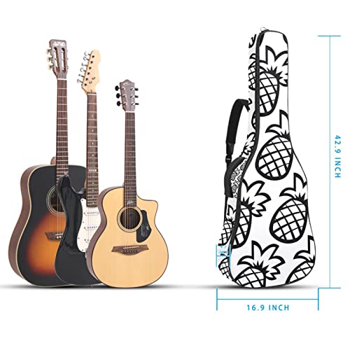 Housse étanche pour guitare acoustique avec double bandoulière et poche Illustration ethnique Djembé, Multicolore 03… - Les Beatles, Paul McCartney, John Lennon, RIngo Starr, George Harrison Housse étanche pour guitare acoustique avec double bandoulière et poche Illustration ethnique Djembé, Multicolore 03… – Image 6
