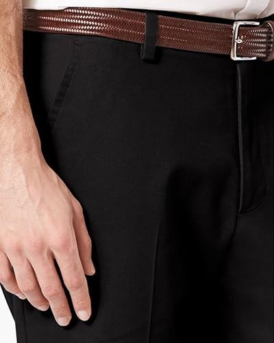 DOCKERS® Men's Relaxed Fit Easy Khaki Pants - Pleated D4, Black, 36W x 30L - image 3