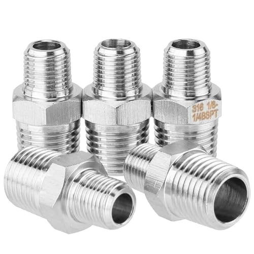 Conector BSPT de agua potable para barcos LTWFITTING de acero inoxidable 316 2