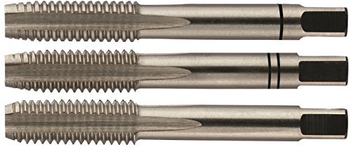 BOHRCRAFT 41091101200 Hand-Gewindebohrer-Satz HSSG DIN352 metrisches Linksgewinde M12, M 12