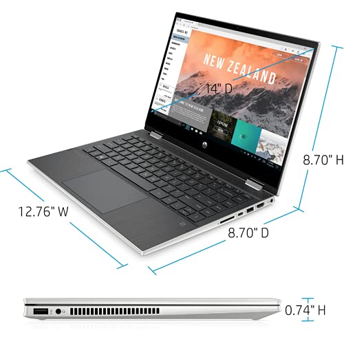 Image of HP Pavilion 15.6 inch HD Touchscreen Laptop with 12 Months Microsoft Office, 32GB RAM, 1TB Storage (512GB SSD & 512GB External), 6 Core i3 Processor, Win 11 (Touchscreen, 8GB RAM | 32GB Storage)
