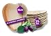 Produktbild Waipur Bio Palmblattteller - 25 Teller Herz 10 cm - Premium Einwegteller - Umweltfreundliche Hochzeit Teller - Palmblatt Geschirr kompostierbar