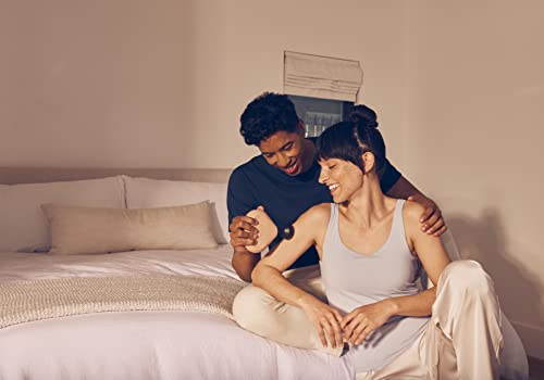 Theragun Mini 2.0 - Handheld Electric Massage Gun - Compact Deep Tissue Treatment For Any Athlete On The Go - Portable Percussion Massager With Quietforce Technology & 3 Foam Attachments - Desert Rose #TOP1