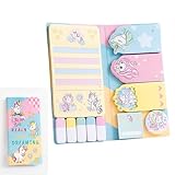 Ensemble complet : contient 440 notes autocollantes avec d'adorables motifs d'animaux de dessin animé, parfaits pour organiser et prendre des notes