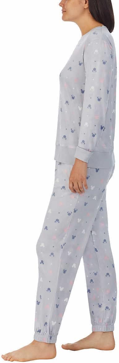 Disney Womens 2 Piece Silky Stretch Fleece Pajama Set - Image 2