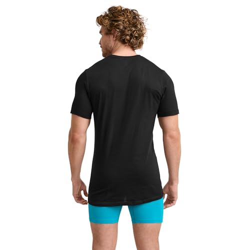 Jockey T-Shirts for Men - Crew Neck Undershirts, Cotton Men's T-Shirts - 3 Pack3