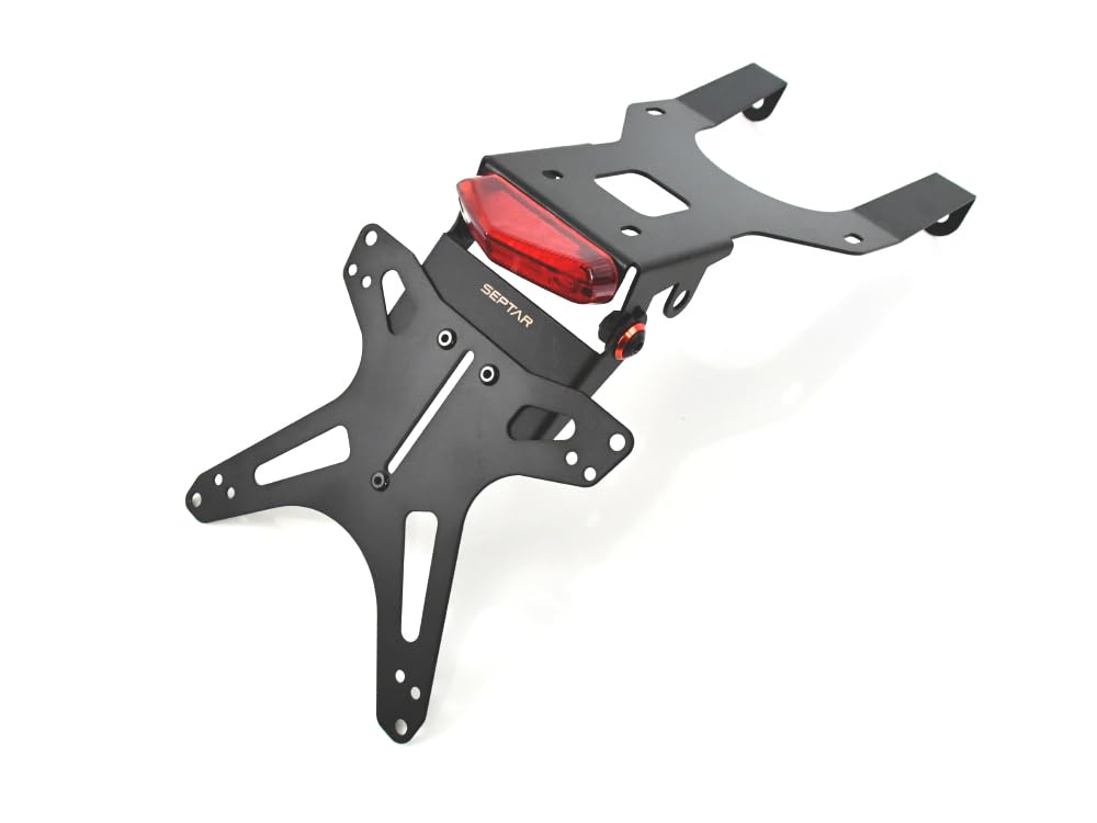 PORTATARGA REGOLABILE compatibile con FANTIC MOTARD/ENDURO xef xmf 125 (4t) 2023-2026 | SEPTAR