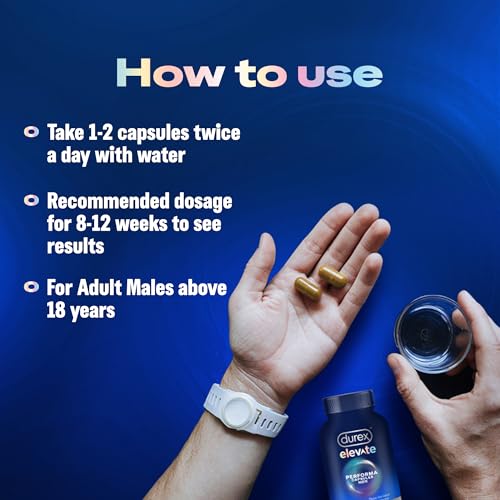 Image of Durex Elevate Performa Shilajit Capsules For Men