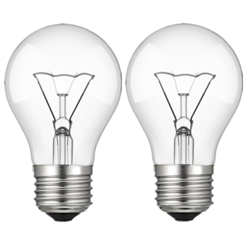 Oven Light Bulbs,Appliance Oven Refrigerator Bulbs,120V 40 Watt Lava Lamp Reflector,A15 Shape,E26 Base,Reflector Type (2)