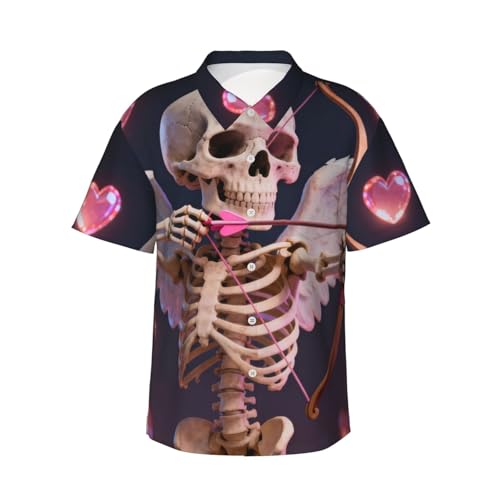 Chemise hawaïenne homme boutonnée coupe droite manches courtes