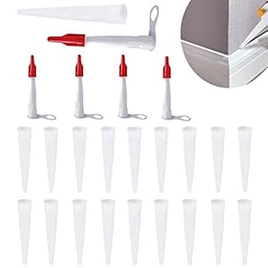 Zaky 4 stuks hersluitbare spuitmonden, 18 stuks spuitmonden, siliconen punten, verbindingspunten voor patroonpersen, werken in hoeken