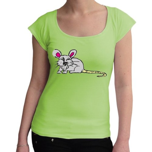 tees4lowRaxxpurl Rat Fun Ladies T-Shirt
